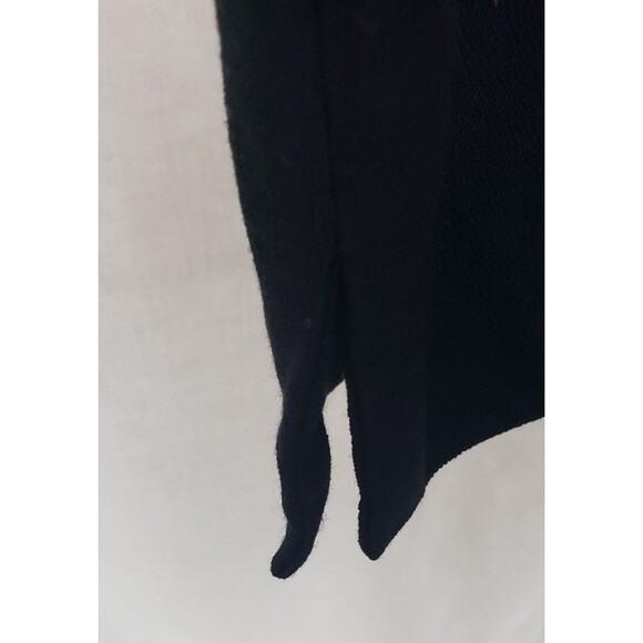 EILEEN FISHER Black Stretch Washable Crepe Knit Ankle Pants Elastic Waist L USA - Picture 5 of 5